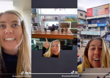 American Lady Shocked After Phone She Lost In Washington DC Was Put Up For Sale At A Phone Shop In Ghana (Video)