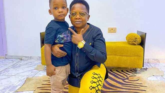 Fans React As Actor, Chinedu Ikedieze Shows Off His Son For The First Time (Comments)