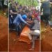 Drama As Mourners Drop Coffin, Engage In A Nasty Fight Over Where To Bury Corpse (Video)