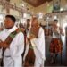 Nigerians React To The Photos From Catholic Church Celebrating Mass Using African Cultural Items (Photos & Comments)