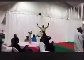 Drama As Man Who Was Invited To A Wedding Finds Out The Bride Is His Girlfriend (Video)