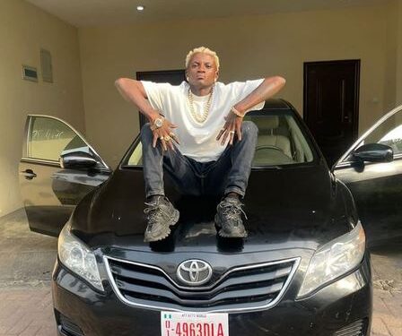 Zazoo Zehn: Fast-rising Nigerian Singer, Portable Buys New Car