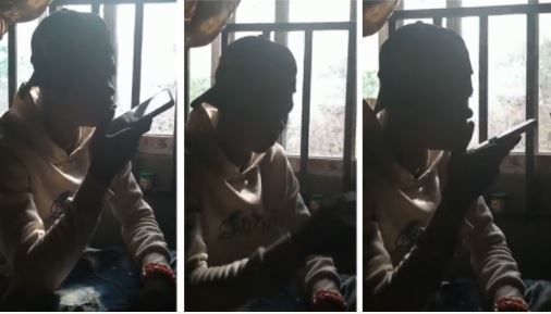 Drama As Yahoo Boy Rains Curses On White Woman After She Refused To Fall For His Scam (Video)