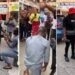 Angry Nigeria Lady Pours Water On Boyfriend For Embarrassing Her With Marriage Proposal In Public (Video)