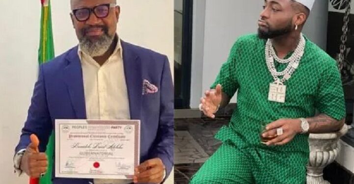 Davido Blows Hot, Blasts His Cousin Dele Adeleke Again For Slandering His Late Mother’s Name (Screenshots)