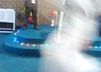 Nigerian Pastor Shares Photos of ‘Angel’ Captured On Camera Inside His Church
