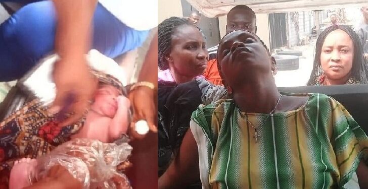 Baby Delivered In A Bus As Mother Goes Into Labour While Travelling From Bori To Port Harcourt (Photos)