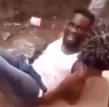 Nigerian Man Caught After Digging A Grave In His Room To Bury His Victim Alive (Video)