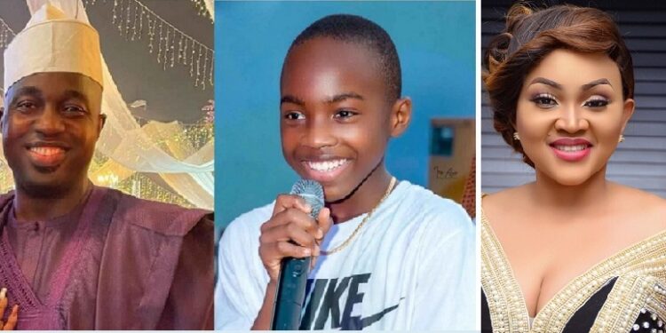 Reactions Trail Resemblance Between Mercy Aigbe’s New Husband And Her Ex Husband’s Son (Comments)