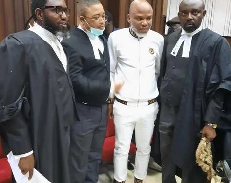 Nnamdi Kanu Chose To Appear In Same Designer Clothes – FG Tells judge