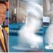 “Is That Sneakers On His Legs?” – Nigerians React As Pastor Shares Photos Of ‘Angel’ Captured In His Church