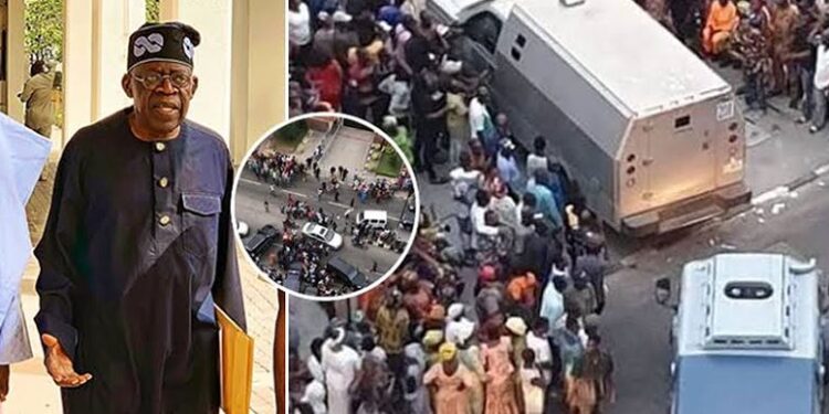Running An Election Is Not Cheap – Tinubu Campaign Group Defends Bullion Vans At Bourdillon