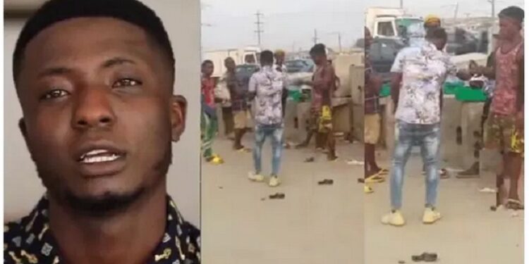 Viral Hawker, Jeremiah Iziogo Returns To Former Hawking Spot To Share Money To Ex-colleagues (Video)