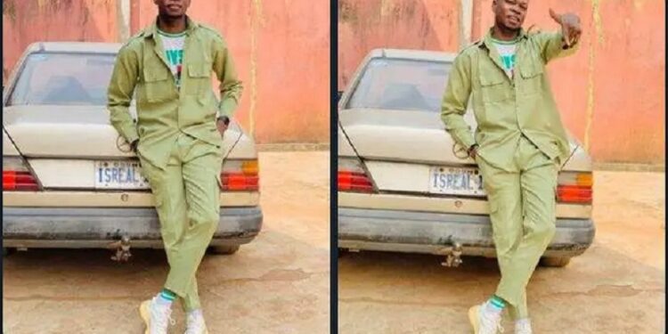 “This One Is Ben, Not Benz”- Nigerians React As Corper Shares Photos Of His First Car Acquired With 6-months ‘Allawee’ (Comments)