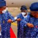 Buhari Rocks ‘Aso Ebi’ As He Arrives Ogun State On A One-Day Working Visit (Photos)