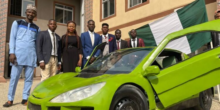 Nigerian Student Builds Sports Car As His Final Year Project (Photos & Video)