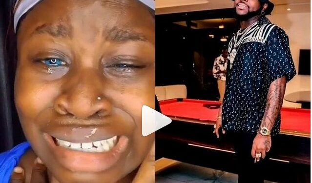 Diehard Fan Threatens To Cry Till Eternity Unless Her Demands From Davido Are Met (Video)