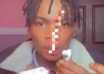 Drama As Nigerian Upcoming Artiste Laments After Losing Airpods In Davido’s Car Following Hot Slap From Bouncer (Video)