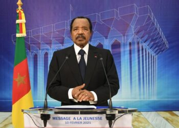 88 Years Old Cameroun President Slumps While Delivering AFCON 2021 Opening Message