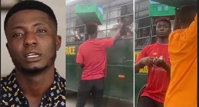 I Am Now Enjoying Life – Hawker Who Gave Money To Prisoners In Traffic Speaks