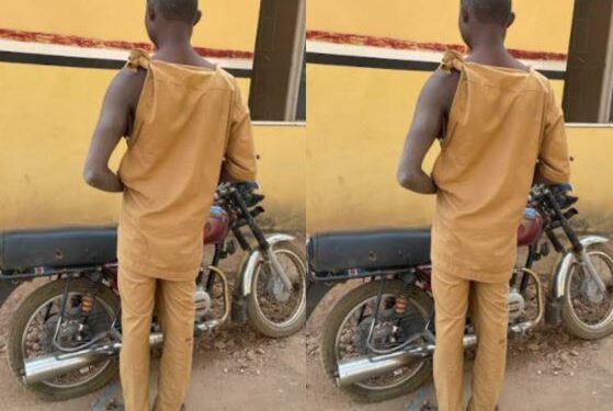 32-year-old Man Arrested For Stealing Motorcycle In Osun