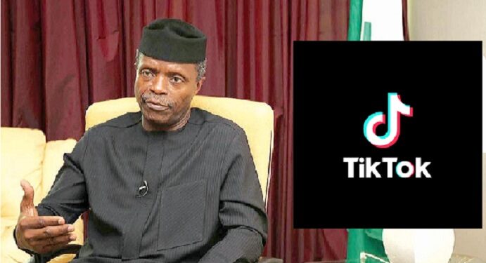 VP Yemi Osinbajo Joins Tik Tok Ahead Of 2023 Presidential Election (Video)