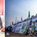 Sai Baba, Sai Baba – Lauretta Onochie Shouts As She Shows Off Huge Rice Pyramid In Abuja (Video)