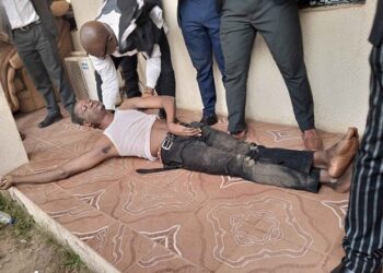 PDP Publicity Secretary, Nwoba Slumps In Court After Four Days In Detention (Photos)