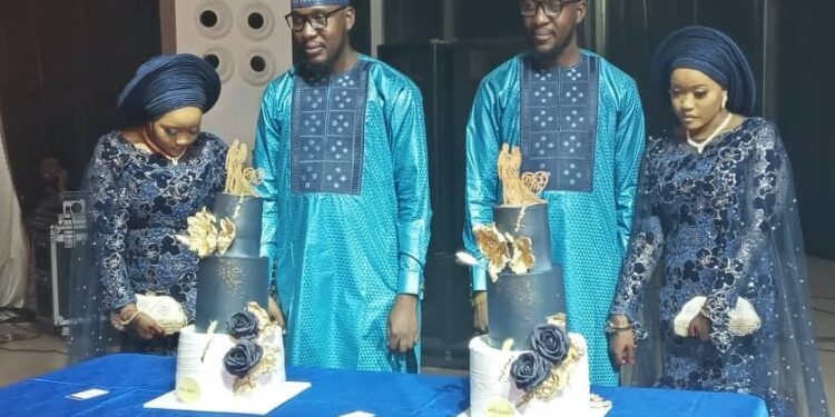 Popular Kano Twin Singers, Tagwayen Asali Marry Twins On Same Day (Photos)