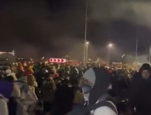 Shocking Video Of Stranded Nigerians, Africans At Ukraine/Poland Border