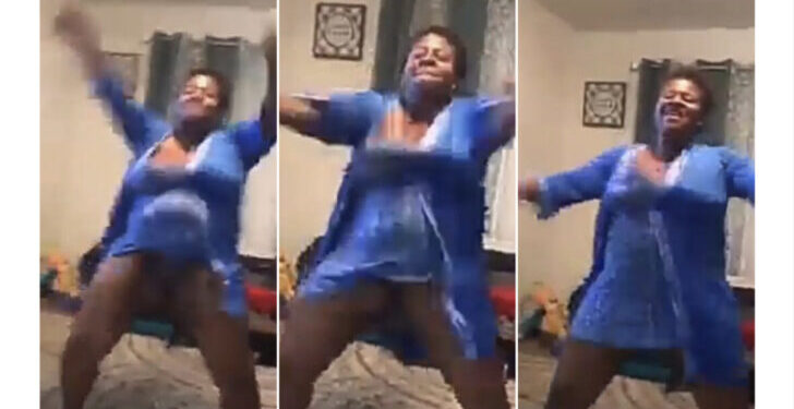Watch Woman As She Flashes Her Private Part While Dancing For a TikTok Video