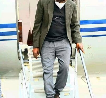 See The Moment Tinubu Landed In Nigeria After UK Consultations (Photos)