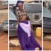 Watch The Moment Graduate Runs To Her Father’s Mechanic Shop, Dresses Him in Her Graduation Gown (Video)