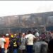 Goods Worth Millions Of Naira Destroyed As Midnight Fire Guts Ladipo Market (Photos)