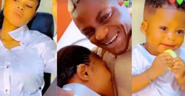 Singer, Portable Proudly Flaunts The Mother of His Son (Video)