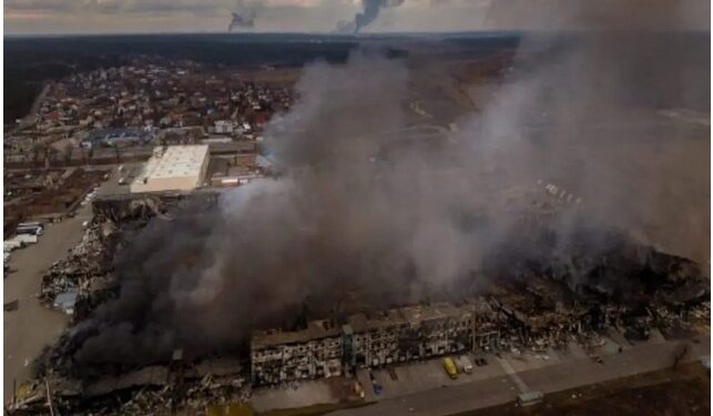 Outrage As Russia Air Strike Hits Maternity Hospital in Ukraine