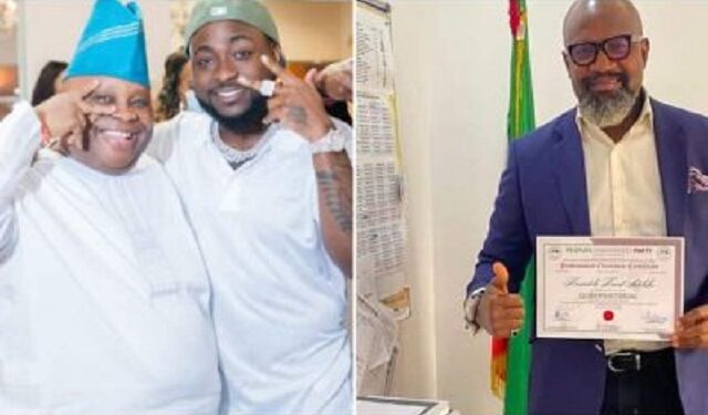 Davido Mocks His Cousin, Dele Adeleke As he Celebrates His Uncle’s Victory in Osun PDP Primary (Tweets)