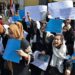 Afghan Women, Girls Protest In Kabul For Right To Education