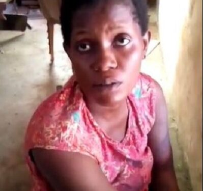 Suspected Child Trafficker Arrested With A Child Abducted From Lagos To Be Sold For N150K (Video)