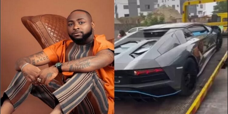 Davido Takes Delivery Of The Lamborghini He Bought For Himself As A Christmas Present (Video)