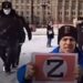 Russians Protest Against Their President for Invading Ukraine (Video)