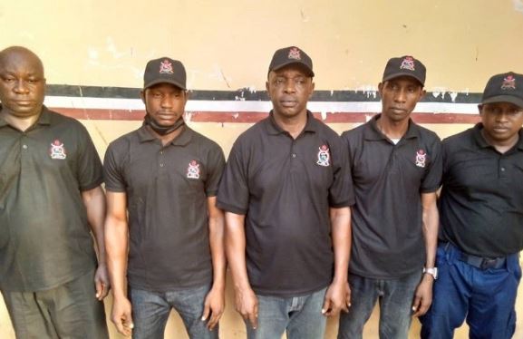 5 Fake NSCDC Officers Arrested For Impersonation And Extorting Money From Petrol Dealers
