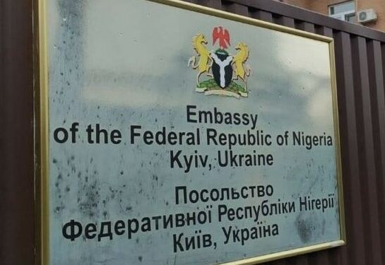 Nigerian Youths Storm Ukrainian Embassy In Abuja, Volunteer To Fight Against Russia