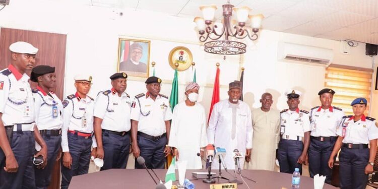 NSCDC Unveils New Additional Uniform (Photos)