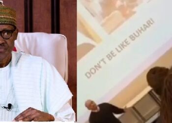 Watch Hilarious Moment Buhari Was Used As An Example Of A Bad Leader In A Scotland University (Video)
