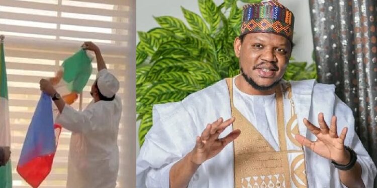Adamu Garba Dumps APC, Removes Flag From His Office (Video)