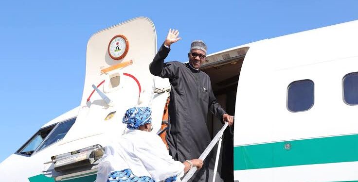 President Buhari, First Lady, Others Depart Abuja For AU Summit