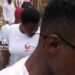 Man Celebrates Birthday Party At The Cemetery (Video)