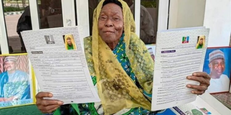 84-Year-Old Woman Joins House Of Assembly Race, Picks APC Form