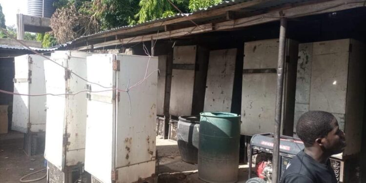 Business Man Arrested For Connecting His 21 Fridges To Street Light In Borno (Photos)